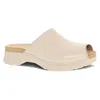 Dansko Ravyn Peep Toe Platform Sandal In Multi