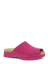 Dansko Ravyn Peep Toe Platform Sandal In Pink