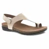 DANSKO WOMEN'S REECE MILLED BURNISHED LINEN SANDAL - MEDIUM WIDTH