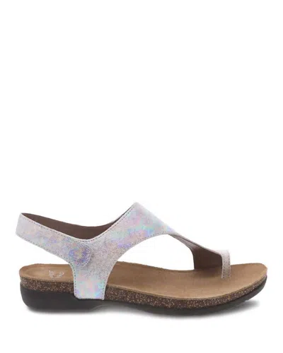 Dansko Women's Reece Sandals In Petrol Pearl In Multi