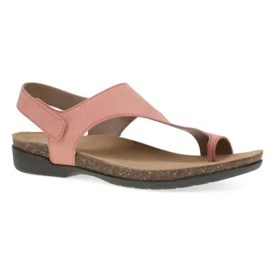 Dansko Women's Reece Walking Sandal In Rose In Pink