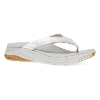 Dansko Women's Rosemary Slippers In Silver Metallic In Multi