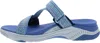 Dansko Women's Rosette Webbing Sandal In Blue Multi In Multi