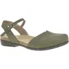 Dansko Women's Rowan Ivy Milled Nubuck Sandal In Brown In Brown