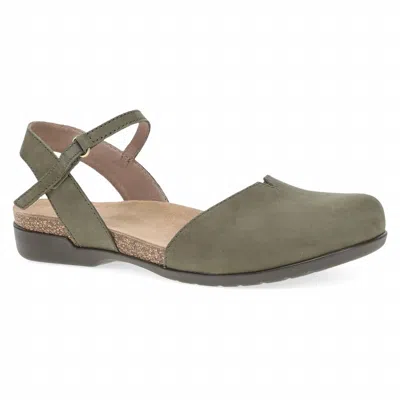Dansko Women Rowan Sandal In Ivy In Multi