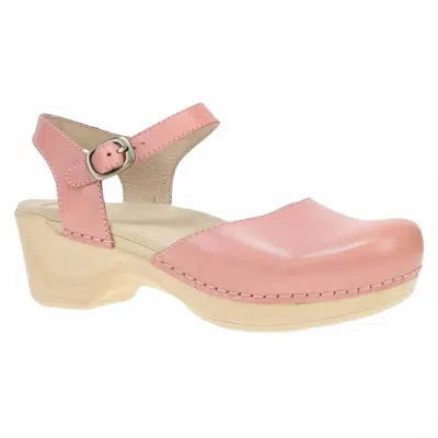 Dansko Women Sam Sandal In Petal In Pink