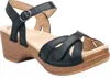 Dansko Women's Season Sandal In Black In Black