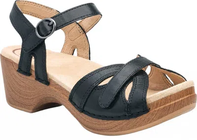 Dansko Women's Season Sandal In Black