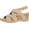 Dansko Women Shyla Nubuck Sandal In Neutral
