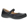 Dansko Stacy Wide Maryjane Flat In Black