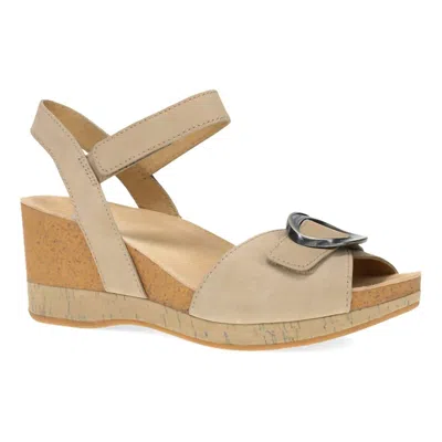 Dansko Women's Stella Sandals In Sand Milled 640300