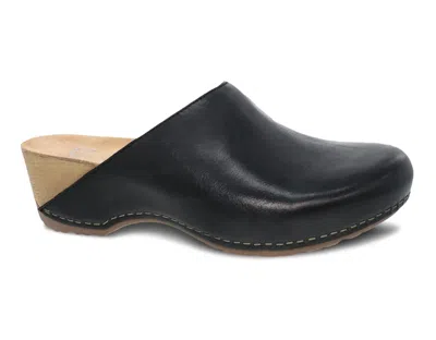 Dansko Women's Talulah Milled Burnished Mule In Black
