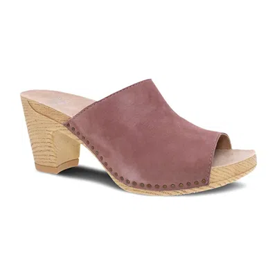 Dansko Women's Tandi Milled Sandal In Rose In Multi