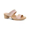 Dansko Women's Theresa Heel In Blush In Multi