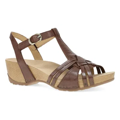 Dansko Women's Tia Sandal In Brown