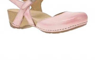 Dansko Women's Tiffani Closed-toe Wedge Sandal In Pink