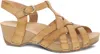 Dansko Women Tinley Milled Burnished Sandal In Tan In Multi