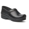 Dansko Unisex Professional Wide Cabrio Clog In Black In Multi