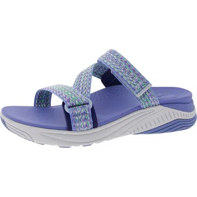 Dansko Womens Strappy Adjustable Slide Sandals In Multi