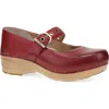 Dansko Xp 2.0 Mary Jane Clog In Red