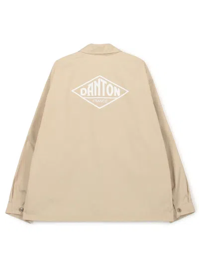 Danton Back Logo Coveralls In Neutral