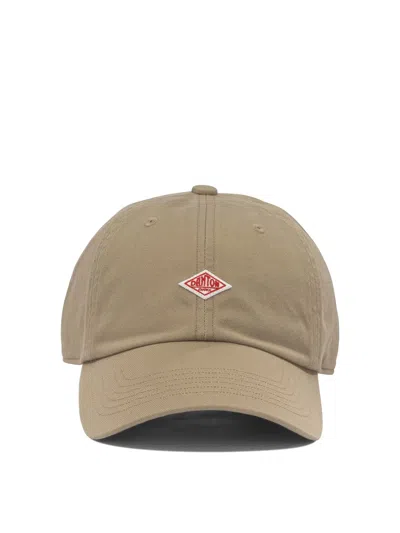Danton Baseball Cap With Logo In Beige