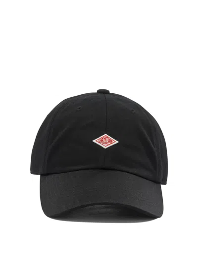Danton Baseball Cap With Logo In Black