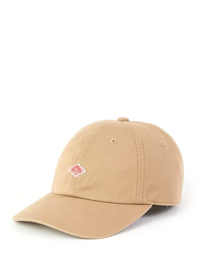Danton Chino Cloth 6 Panel Cap In Brown