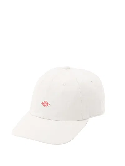 Danton Chino Cloth 6 Panel Cap In White