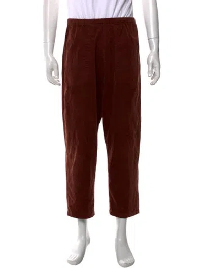 Pre-owned Danton Corduroy Pants In Brown