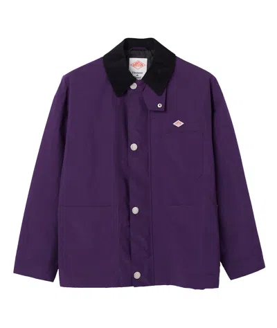 Danton Coveral Jacket Men Purple Nylon