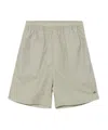 Danton Elastic Waist Shorts In Gray
