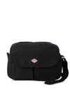 Danton Flap-pocket Messenger Bag In Black