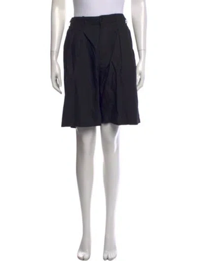 Pre-owned Danton Knee-length Shorts In Black