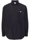 DANTON LOGO-APPLIQUÉ COTTON SHIRT