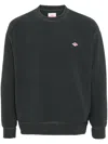 DANTON LOGO-APPLIQUÉ FLEECE SWEATSHIRT