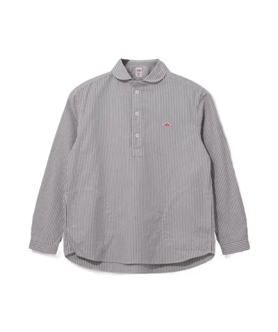 Danton Long-sleeved Shirt In Gray