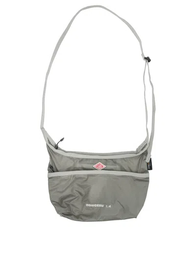 Danton "monceau 1.4" Crossbody Bag Small In Gray