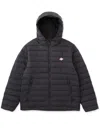 Danton Nylon Taffeta Middle Down Jacket In Black