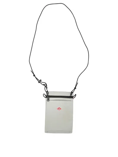 Danton "saint Dominique" Mini Shoulder Bag In Gray