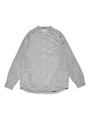 Danton Stripe-pattern Shirt In Gray