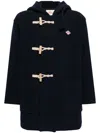 Danton Wool-blend Duffle Coat In Blue