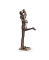 Danya B . Passionate Kiss Bronze Sculpture In Dark Brown