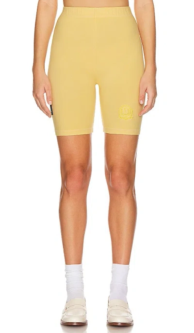 Danzy Biker Shorts In 黄色