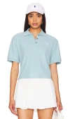 DANZY CROPPED POLO TOP
