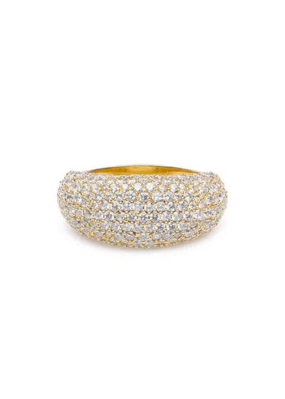 Daphine Christy 18kt Gold-plated Ring