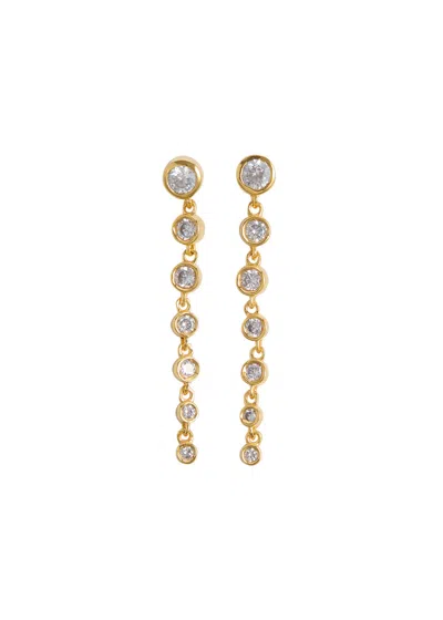 Daphine Cleo 18kt Gold-plated Drop Earrings