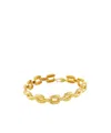 Daphine Steffi Panther Chain Bracelet In Multicolor