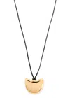 Daphine X Monikh X Monikh Dale Singh Cord Necklace In Gold