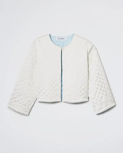 Daphne The Bed Jacket In White